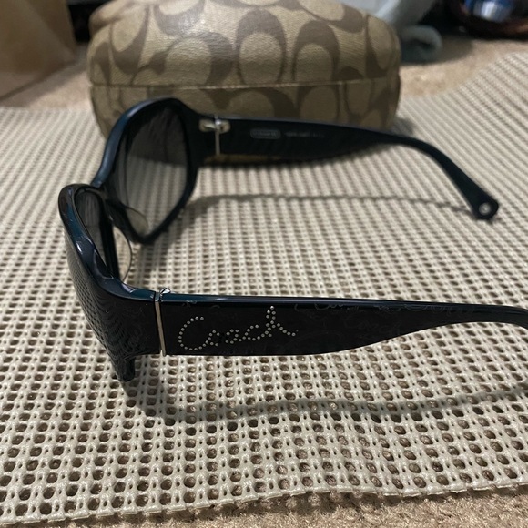 Coach sunglasses with rhinestones - Picture 2 of 4